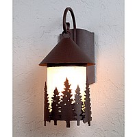 Vista Lantern Sconce - Pine Tree