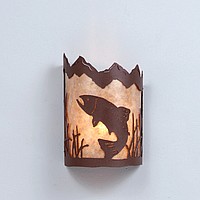 Cascade Sconce Small - Trout