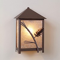 Hudson Sconce Large - Pine Cone
