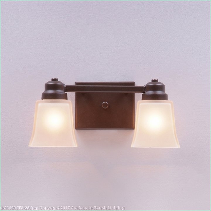 Rustic Bathroom Vanity Lights Farmhouse Style Made in USA by