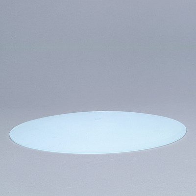Flat Bowl Glass-12in diameter