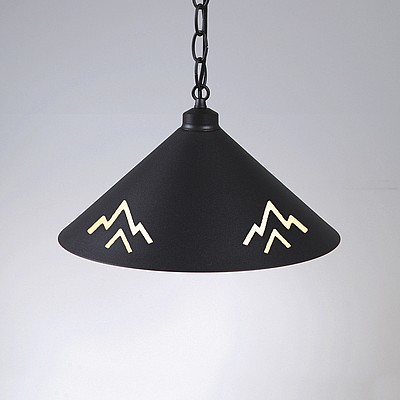 Canyon Pendant Shallow - Deception Pass Pendant Light Deception Pass Art Metal Art