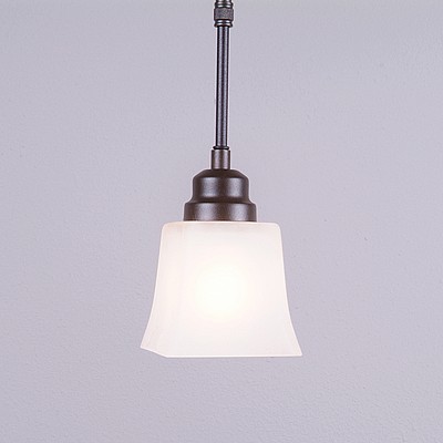 Woodland Pendant Single - Rustic Plain Pendant Light Rustic Plain Metal Art