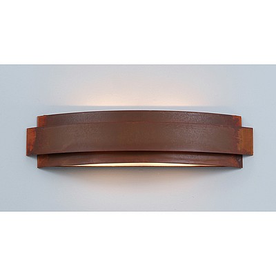 Northridge Bath Vanity Light 24w - Rustic Plain Bath 3 Light Rustic Plain Metal Art