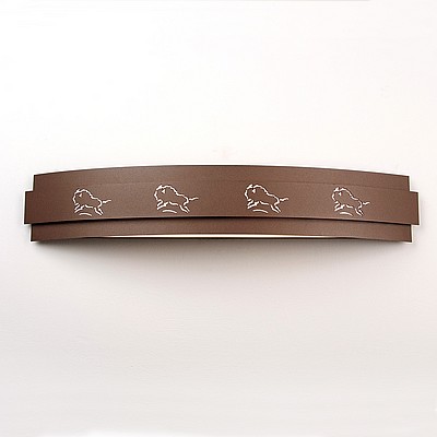 Northridge Bath Vanity Light 36w - Bison Bath 3 Light Bison Art Metal Art