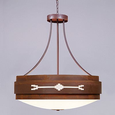 Northridge Chandelier Large - Del Rio Chandelier Del Rio Art Metal Art