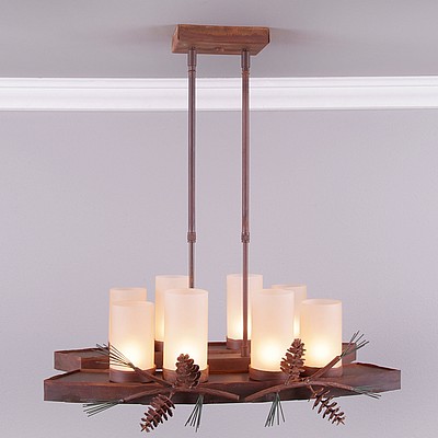 Wisley Kitchen Island Light - Pine Cone Kitchen Island Light Pine Cone Metal Art