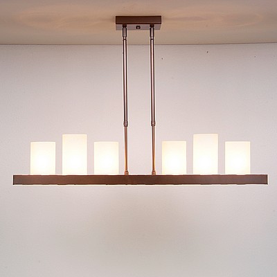 Wisley Kitchen Island Light 36w - Rustic Plain Kitchen Island Light Rustic Plain Metal Art