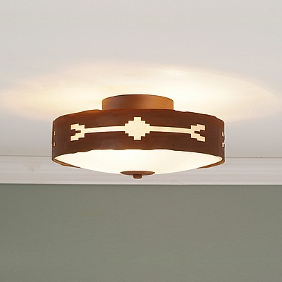 Ridgewood Close-to-Ceiling Small - Del Rio Ceiling Light Del Rio Art Metal Art