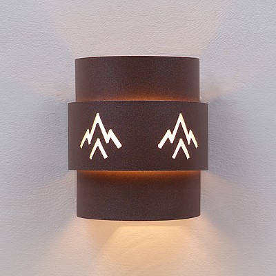 Northridge Sconce Small - Deception Pass Outdoor Wall Light Deception Pass Art Metal Art