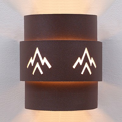 Northridge Sconce Large - Deception Pass Outdoor Wall Light Deception Pass Art Metal Art