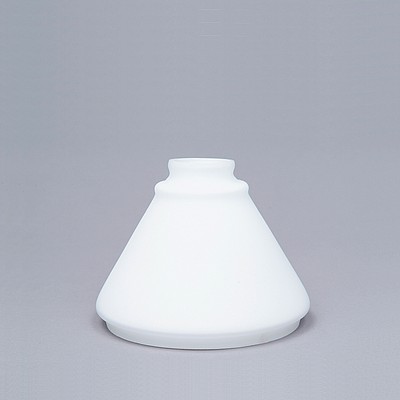 Cone Glass - Opal White