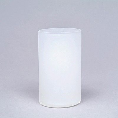 Cylinder Glass-1.5in fitter - 3.5 x 5 in - Frost Clear