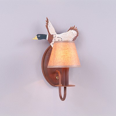 Diablo Sconce - Mallard Wall Light Mallard Metal Art