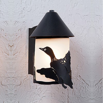 Cedarline Sconce - Loon Outdoor Wall Light Loon Metal Art