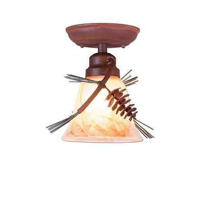 Sienna Ceiling Light - Pine Cone Ceiling Light Pine Cone Metal Art