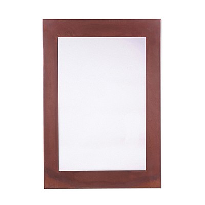 Rustic Mirror Frame - Vertical Mirror Frame Rustic Plain Metal Art