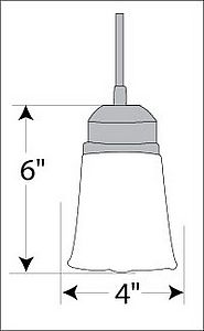 Woodland Pendant Single - Rustic Plain Pendant Light Rustic Plain Metal Art