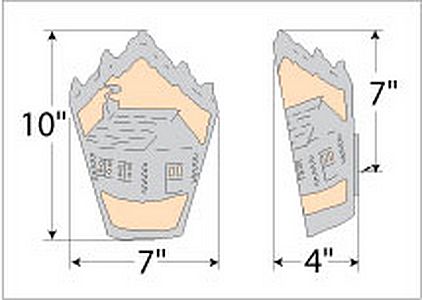 Decatur Sconce - Cabin Wall Light Cabin Metal Art