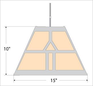 Rocky Mountain Pendant Large - Westhill Pendant Light Westhill Metal Art