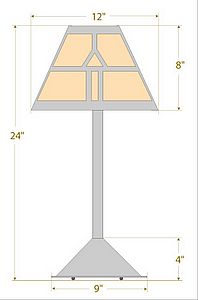 Rocky Mountain Desk Lamp - Westhill Table Lamp Westhill Metal Art