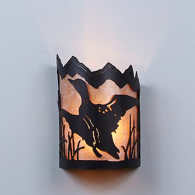 Cascade Sconce Small - Loon Wall Light Loon Metal Art