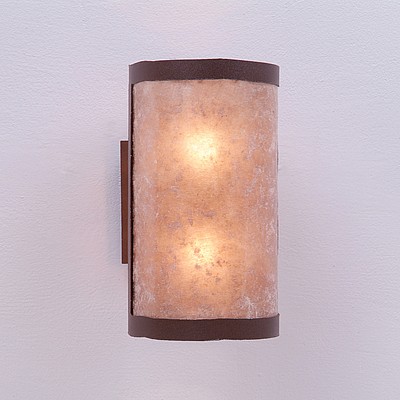Kincaid Sconce - Rustic Plain Wall Light Rustic Plain Metal Art