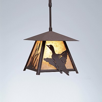 Smoky Mountain Pendant Small - Loon Pendant Light Loon Metal Art