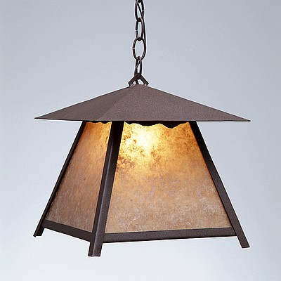 Smoky Mountain Pendant Large - Rustic Plain Pendant Light Rustic Plain Metal Art