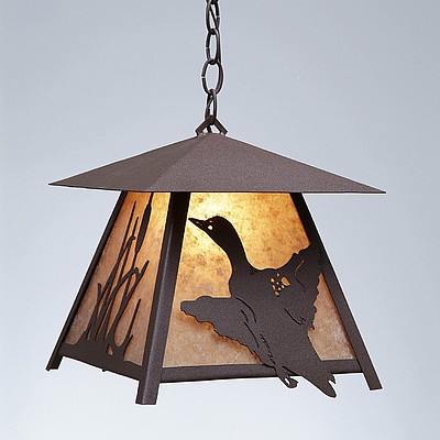 Smoky Mountain Pendant Large - Loon Pendant Light Loon Metal Art