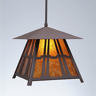 Smoky Mountain Pendant Large - Eastlake Pendant Light Eastlake Metal Art