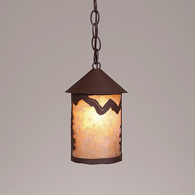 Cascade Pendant Small - Rustic Plain Pendant Light Rustic Plain Metal Art