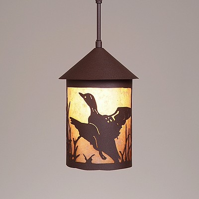 Cascade Pendant Medium - Loon Pendant Light Loon Metal Art