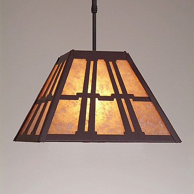 Rocky Mountain Pendant Large - Eastlake Pendant Light Eastlake Metal Art