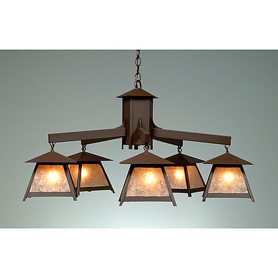 Smoky Mountain 5 Light Chandelier - Northrim Chandelier Northrim Metal Art