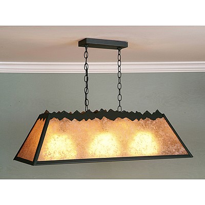 Rocky Mountain Billiard Light Small - Rustic Plain Billiard Light Rustic Plain Metal Art