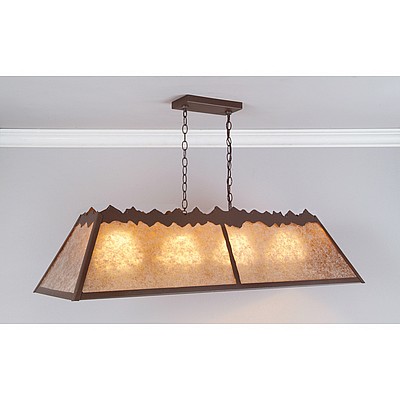 Rocky Mountain Billiard Light Large - Rustic Plain Billiard Light Rustic Plain Metal Art