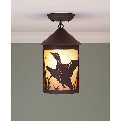 Cascade Close-to-Ceiling Medium - Loon Ceiling Light Loon Metal Art