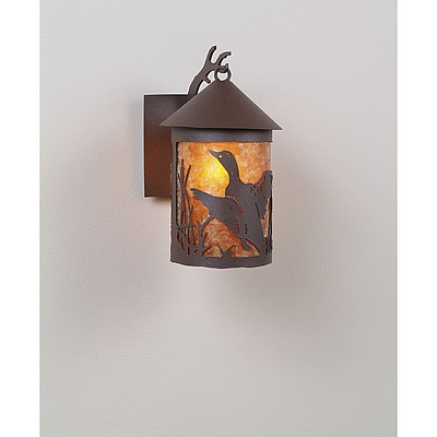 Cascade Lantern Sconce Small - Loon Outdoor Wall Light Loon Metal Art