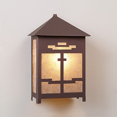 Hudson Sconce Large - Southwest Outdoor Wall Light Southwest Metal Art