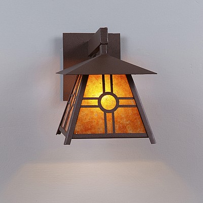 Smoky Mountain Sconce Extra Small - Southview Outdoor Wall Light Southview Metal Art