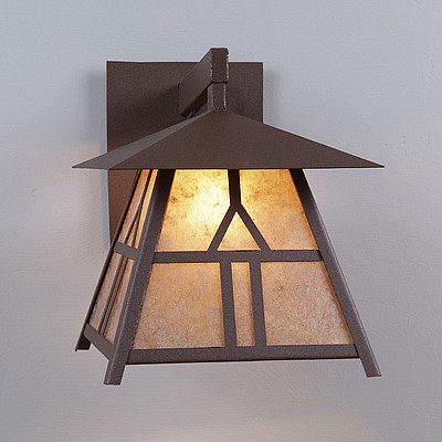 Smoky Mountain Sconce Large - Westhill Outdoor Wall Light Westhill Metal Art