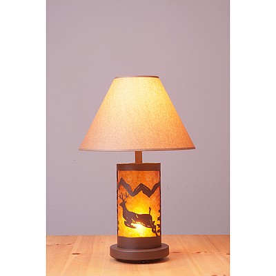 Cascade Desk Lamp - Valley Deer Table Lamp Deer Metal Art