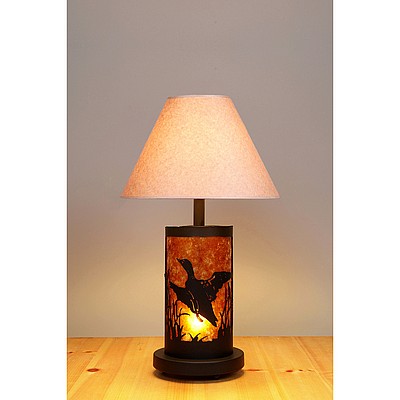 Cascade Desk Lamp - Loon Table Lamp Loon Metal Art