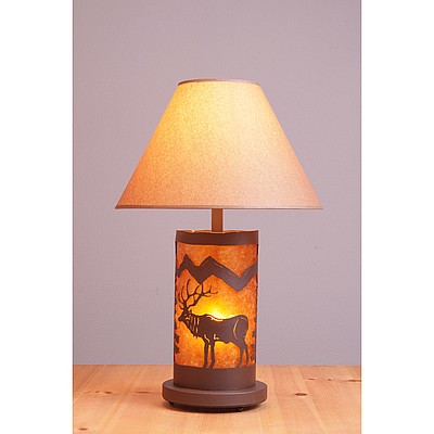 Cascade Table Lamp - Valley Elk Table Lamp Elk Metal Art