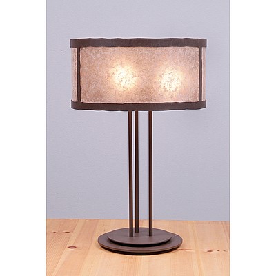 Kincaid Desk Lamp - Rustic Plain Table Lamp Rustic Plain Metal Art