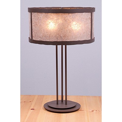 Kincaid Table Lamp - Rustic Plain Table Lamp Rustic Plain Metal Art