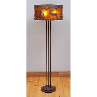 Kincaid Floor Lamp - Valley Elk Floor Lamp Elk Metal Art