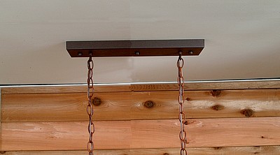 Pendant Canopy Kit - Small Two Light