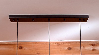 Pendant Canopy Kit - Small Three Light